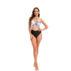 fashion hot plant printing short lady bikini young girl swimwear two-piece swimsuit 2516