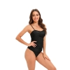 one-piece design fashion ruffle hem solid  color slip lady bikini  swimwear for women two-piece swimsuit MX2513