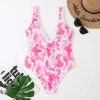 one-piece design fashion colorful color slip lady bikini  swimwear for women one-piece swimsuit MX2513