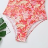 new design fashion flower print lady bikini  swimwear for women one-piece swimsuit MX2513