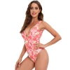 new design fashion flower print lady bikini  swimwear for women one-piece swimsuit MX2513