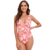 new design fashion flower print lady bikini  swimwear for women one-piece swimsuit MX2513