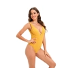 swimming learning fashion ginger color sexy lady bikini  swimwear for women one-piece swimsuit MX2513