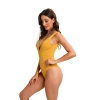 swimming learning fashion ginger color sexy lady bikini  swimwear for women one-piece swimsuit MX2513