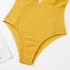 swimming learning fashion ginger color sexy lady bikini  swimwear for women one-piece swimsuit MX2513