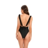 English fashion suspender black color women lady bikini  swimwear for women one-piece swimsuit MX2513