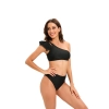 France fashion suspender black color women lady bikini  swimwear for women two-piece women swimsuit MX2516