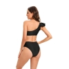 France fashion suspender black color women lady bikini  swimwear for women two-piece women swimsuit MX2516