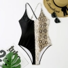 France fashion suspender leopard cross back women lady bikini swimwear for women two-piece women swimsuit MX2517