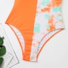 France fashion suspender cross orange painting women lady bikini swimwear for women two-piece women swimsuit MX2517