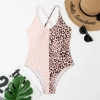 France fashion suspender cross orange leopard grain women lady bikini swimwear for women two-piece women swimsuit MX2517