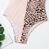 France fashion suspender cross orange leopard grain women lady bikini swimwear for women two-piece women swimsuit MX2517