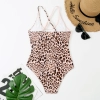 France fashion suspender cross orange leopard grain women lady bikini swimwear for women two-piece women swimsuit MX2517