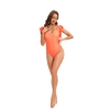 France design orange ruffle shoulder leopard women lady bikini swimwear for women two-piece women swimsuit MX2518