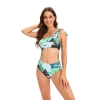 France fashion design cute house printing women lady bikini swimwear for women two-piece women swimsuit MX2518