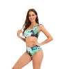 France fashion design cute house printing women lady bikini swimwear for women two-piece women swimsuit MX2518