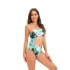 France fashion design cute house printing women lady bikini swimwear for women two-piece women swimsuit MX2518