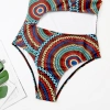 France fashion design circle printing women bikini swimwear for women two-piece women swimsuit MX2519