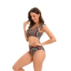 France fashion design circle printing women bikini swimwear for women two-piece women swimsuit MX2519