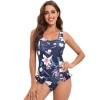 young fashion design Magnolia flowers printing women bikini swimwear for women two-piece women swimsuit MX2520