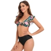 2025 black flower women bikini two-piece swimwear swimsuit MX2522