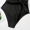 2025 black bow  one-piece swimwear swimsuit for lady MX2508