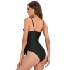 2025 black bow  one-piece swimwear swimsuit for lady MX2508