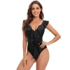 2025 black bow  one-piece swimwear swimsuit for lady MX2508