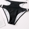 classic black metal ring two-piece swimwear swimsuit for lady MX2508