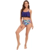 purple color top sweaty two-piece swimwear swimsuit for lady MX2524 wholesale