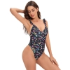 Australia popular heart print sweaty one-piece swimwear swimsuit for lady MX2524 wholesale Color color 2