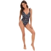 Australia popular heart print sweaty one-piece swimwear swimsuit for lady MX2524 wholesale