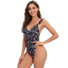 Australia popular heart print sweaty one-piece swimwear swimsuit for lady MX2524 wholesale