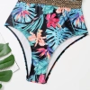 North America style plant printing one-piece women swimwear swimsuit for lady MX2526 wholesale