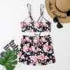 sweaty south America flower printing two-piece design women swimwear swimsuit for women MX2528 wholesale