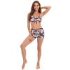 sweaty south America flower printing two-piece design women swimwear swimsuit for women MX2528 wholesale