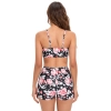 sweaty south America flower printing two-piece design women swimwear swimsuit for women MX2528 wholesale