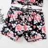 sweaty south America flower printing two-piece design women swimwear swimsuit for women MX2528 wholesale