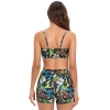 sweaty south America tropical rain forest plant printing two-piece design women swimwear swimsuit for women MX2528 wholesale