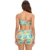 Brazil south America navy flower plant printing two-piece design women swimwear swimsuit for women MX2530 wholesale