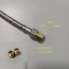 brass material Male G1/2 to Femal G3/8 pipe connector host adapter converter Size (CN) M-3-8-F-9-16