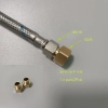 discount brass material Europe hose Male G3/8 to Femal G1/2  connector host adapter converter Size (CN) M-9-16-F-3-8