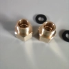 discount brass Male United State 9/16-24 UNEF   to  Female G3/8  connector host adapter converter
