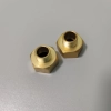 customized pipe connector OEM factory Copper Male United State 9/16-24 UNEF   to  Female G1/2 Chinese Standard  connector hose adapter converter