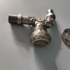 Europe Spain round handle dragon design alloy metal sink tap washing machine adater faucet
