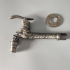 lengthen Europe Spain round handle dragon pattern alloy metal sink tap washing machine adapter faucet