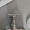 short stainless steel slow on garden faucet sink tap