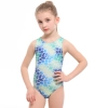 one-piece baby girl child swimwear swim water suit Color Green