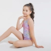 hot sale children swimsuit fish scale teen girl training swimwear one-piece swimwear