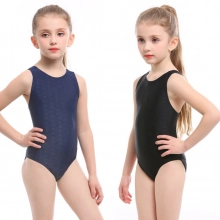 good fabric little girl swimwear children training swimsuit